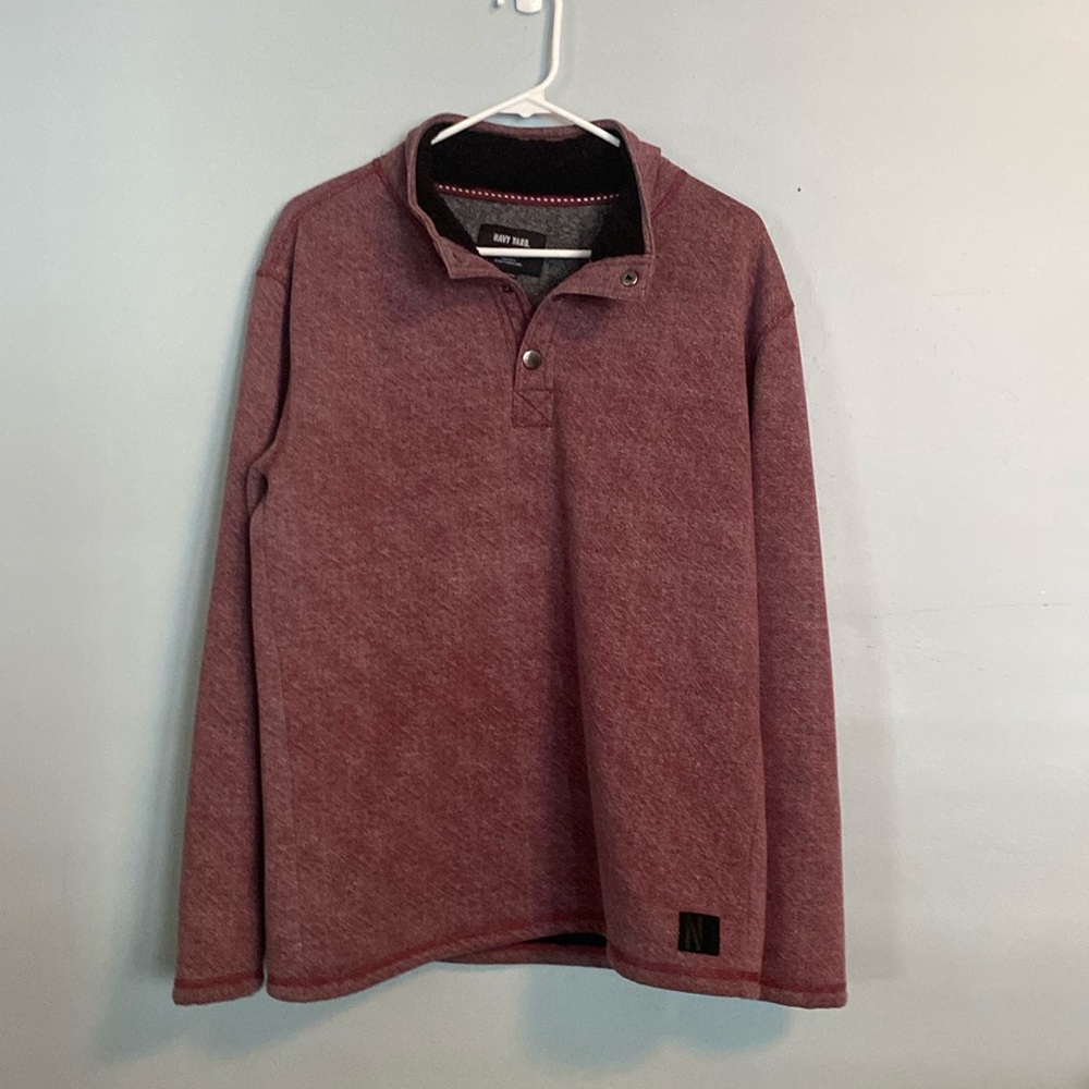 Navy Yard, M, quarter button, soft lining, amazing condition.